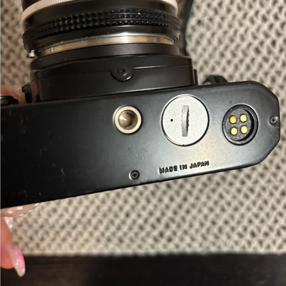 Nikon FE Camera with Nikkor 50mm f/1.8 Lens